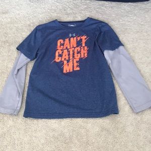 Boys Under Armour long sleeve tee